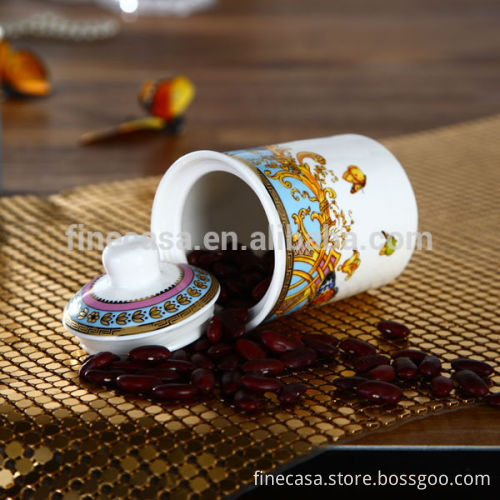 180CC Fine New Bone China Luxury Storage Jar Set